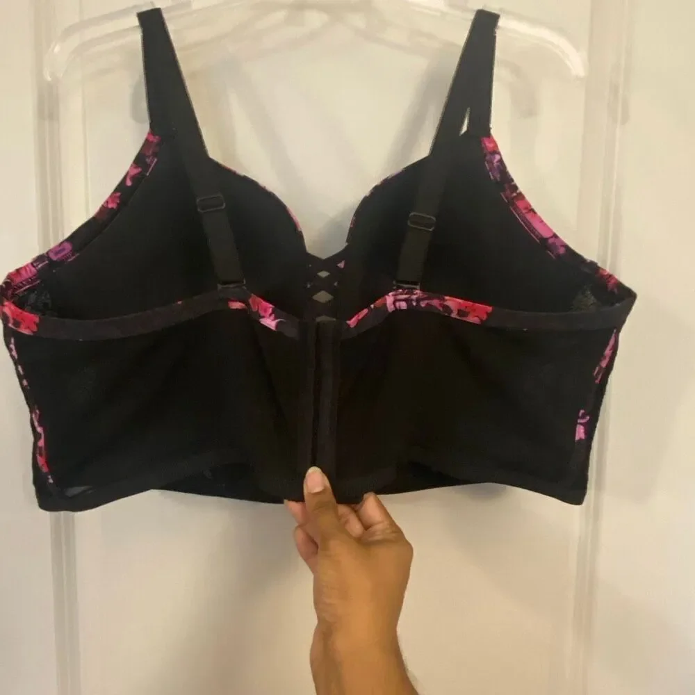 Torrid push-up plunge bra, size 46DD